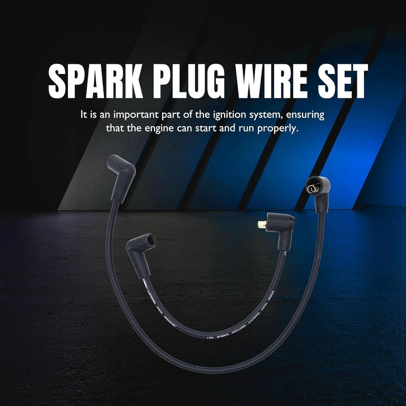 OXCANO Spark Plug Wire Set, Ignition Compatible with John Deere Onan Motors P216 P218 P220 P224 B43E B43G B43G, John Deere Garden Tractors 316 318 420, Ingersoll 4018 - Image 2